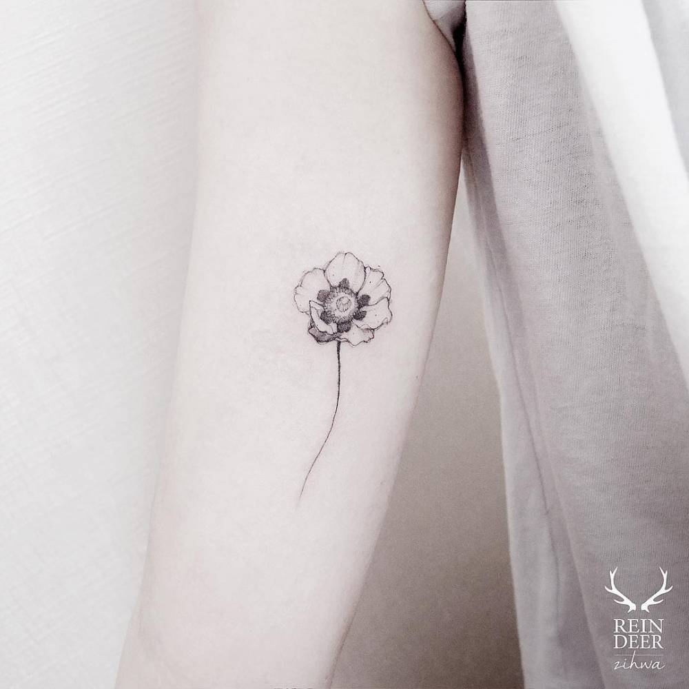 Poppy Flower Tattoo Meanings  30 Design Ideas  Nomi Chi