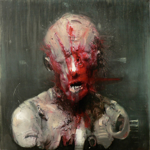 nuclearharvest:  by Olivier De Sagazan 