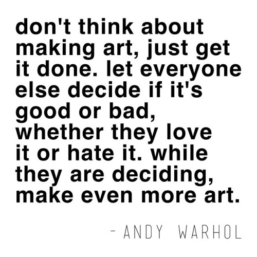 …make even more art.