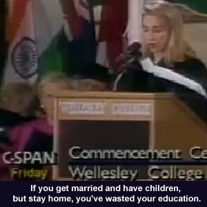 retrocampaigns:  In 1992, Hillary Clinton addressed some of the “rules” women are expecting to abide