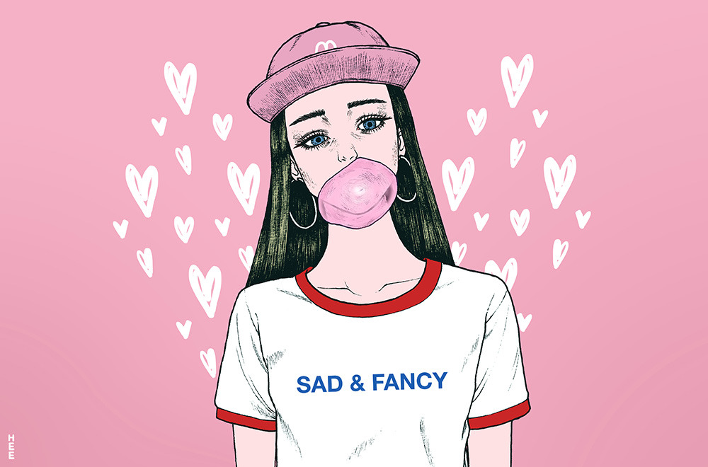 heeneemeenee:  [bubble gum]