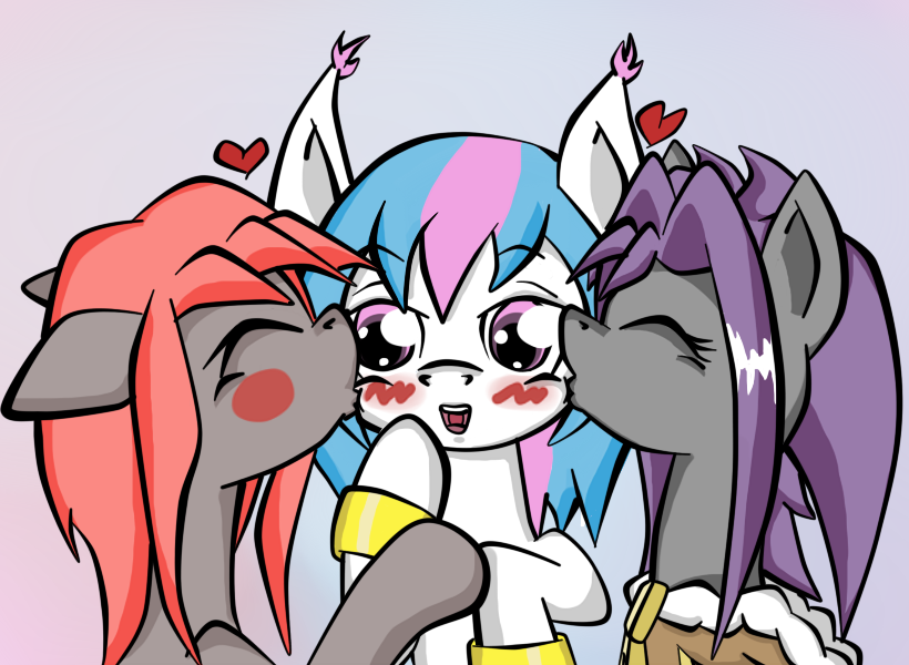 ask-yuta-wuta-ponies:  ask-yuta-wuta-ponies:  Kisses for you Ineeda!I couldn’t