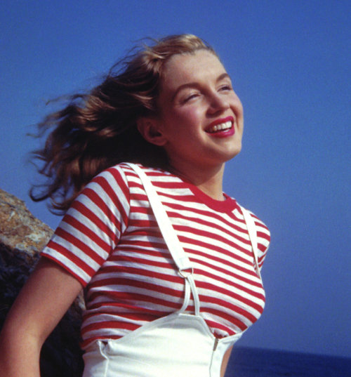 Marilyn Monroe, Then Norma Jeane, On The Castle Rock State Park Beach, California, 1946. Photographs