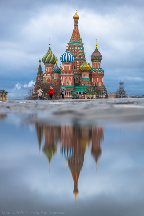 Russia. Moscow. Saint Basil’s Cathedral. by Yuri Degtyarev Russia. Moscow. Saint Basil’s
