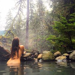 ayearofdeepcreek:  They don’t want you out here in a nude hot spring in the middle of the forest 🗝#cougarhotsprings #hotsprings #oregonexplored #oregon #terwilligerhotsprings #blueriver #pnw #adventures #clothingoptional #willamettenationalforest