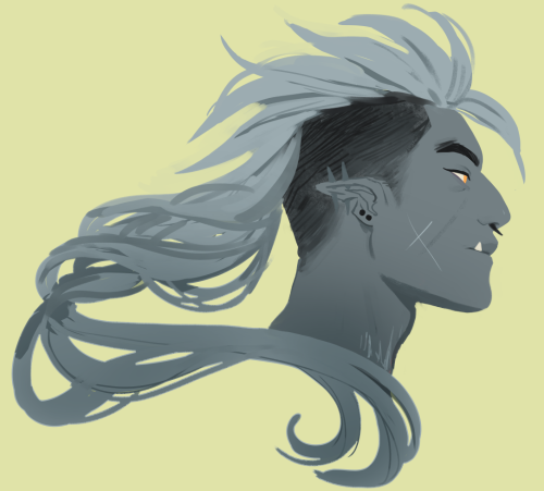 siobhanchiffon: between work, greyson greyson greyson.  he had to dye his hair in-game for reas