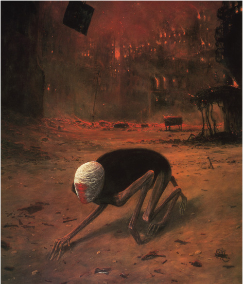 surreal-art:Zdzislaw Beksinski