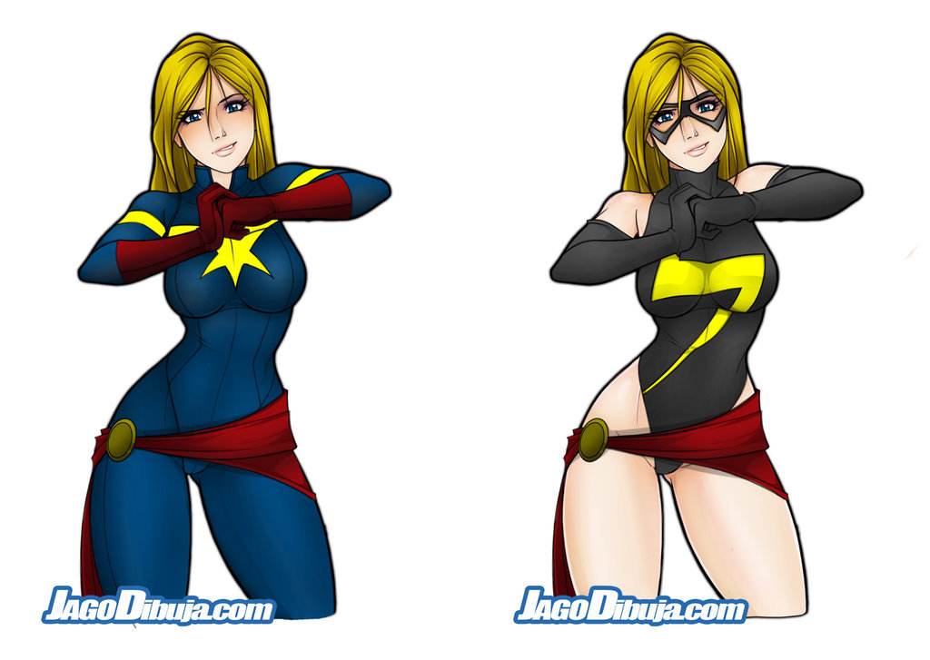 Carol Danvers by JagoDibuja 
