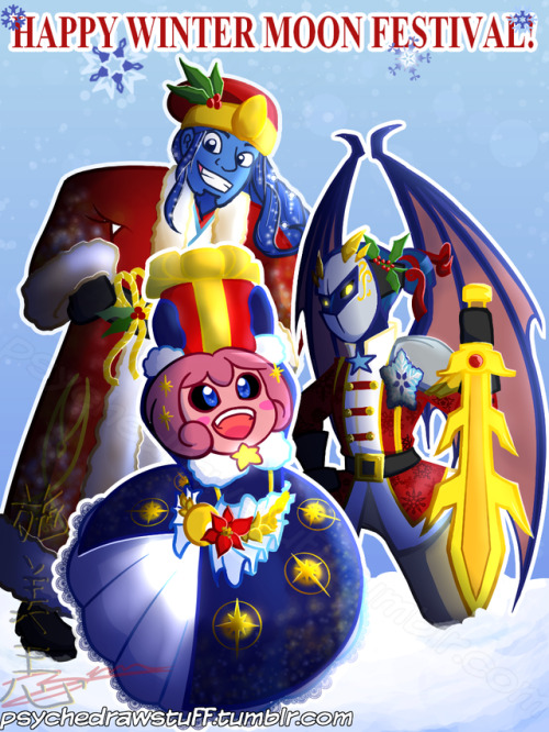 Ask Kirby And his Edgy Big Brother, Meta Knight! — ((Season's Greetings  from the Ask Kirby and his...