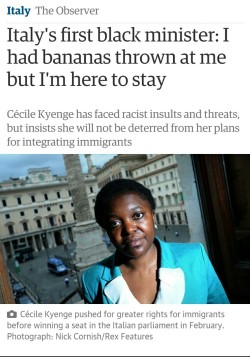 africa-will-unite:  Cécile Kyenge 