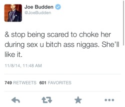 solarsensei:Why would anyone take advice from Joe Budden??After seeing his goddamn life choices, your neck will never see a goddamn finger from me tbh  I’m not even putting my hand on your forehead to see if you got a fever, foh