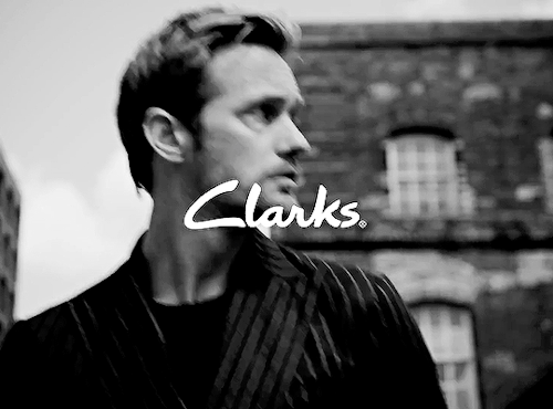 bladesrunner: Alexander Skarsgård for Clarks | SS 2020 Beauty