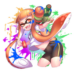 Backlike8Track:  Splatoon!!!