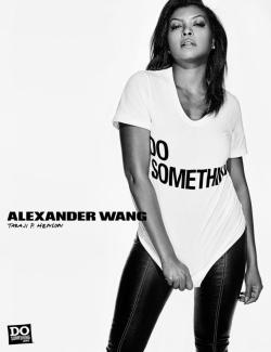 slayfaye:  Taraji P. Henson, A$AP Rocky, Kim Kardashian-West, Kanye West, Jhene Aiko, and The Weeknd model for Alexander Wang’s campaign ‘Do Something’ 