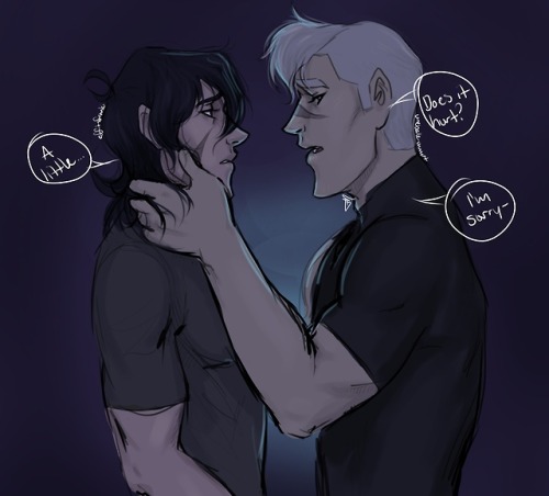 uneballe-unmort:I’ve been having a lot of emotions about these two so I drew them aGAINdo NOT use/re