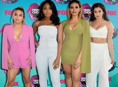 lmjkordei: Fifth Harmony attends the Teen Choice Awards 2017 at Galen Center on August 13, 2017 in L