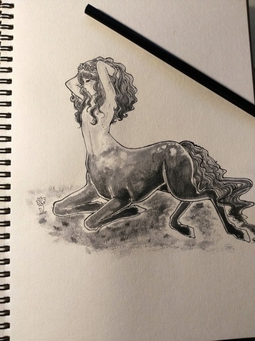 Inktober day 2: Centaur