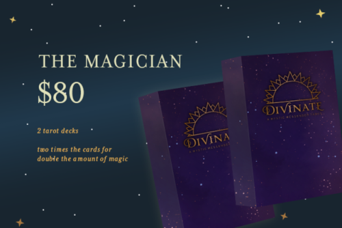 Pre-orders for Divinate: A Mystic Messenger Tarot Deck are open! From today, September 10th, 2019 un