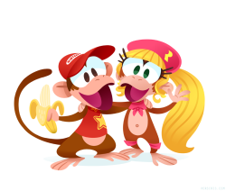 versiris:  Happy 20th anniversary to my favorite Rareware game, Donkey Kong Country 2! 