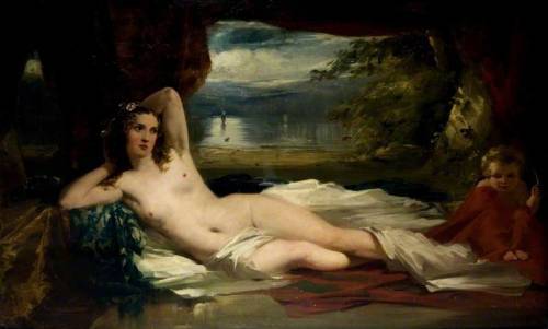 centuriespast: Venus and Cupid Thomas Faed (1825/1826–1900) Glasgow Museums Resource Centre (G