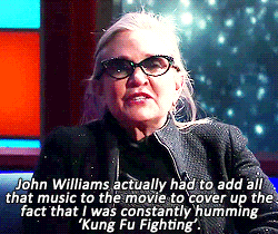 teamleiasolo:Carrie Fisher’s Other Star Wars Revelations on Late Show with Stephen Colbert [x]