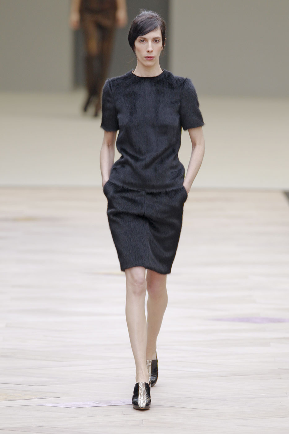 lacollectionneuse:  alpaca/wool textured blouse (fr 38) • céline£300.00 BIN