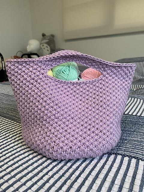 Yarn Bag With Structure By Tine Sommer Hansen