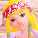 :Princess Zelda + Flower Crown Icons requested by lunar-fairyFeel free to use, no need to credit. 