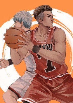 maorenc:  Miyagi and Kuroko 最强後衛