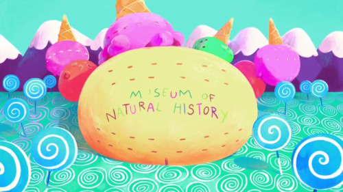 Museum of Natural History, in Adventure Time with Finn &amp; Jake, Food Chain, S06E07, 2014.