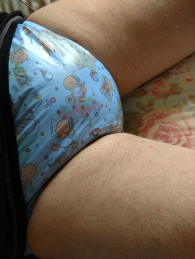 not-to-big-for-diapers:Adult work, but thick toddler diapers&hellip;..So wifey