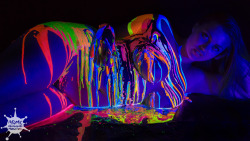 New Blacklight Body Painting videos with