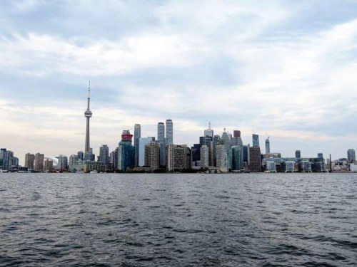 Skyline from a Water Taxi - Image by Sean Marshall via Flickr.  Use the tag #Urban_Toronto to be fea