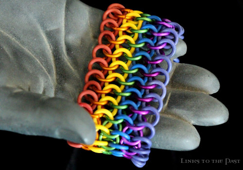 links-to-the-past:  THE PRIZES: In celebration of Pride Month, we’re giving away awesome handmade chainmail bracelets, cuffs, and chokers designed after the gay, bisexual, pansexual, transgender, and polyamory pride flags! Don’t see your flag represented