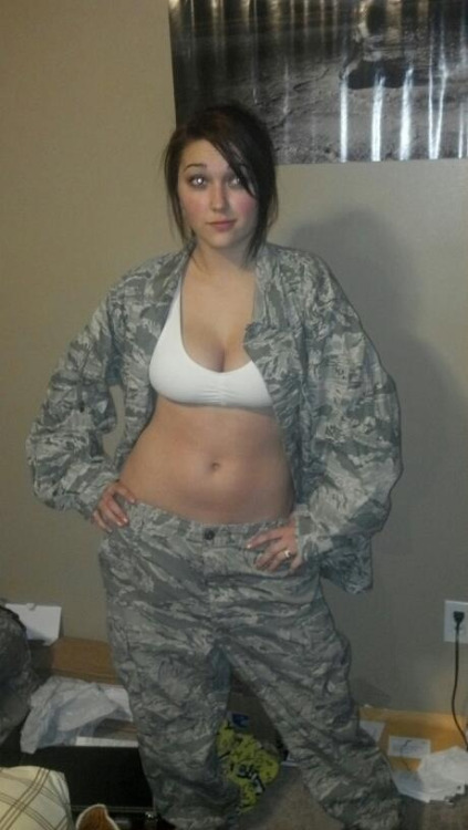 Porn girlsonthejob:  Air Force Girl  photos