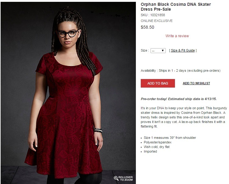 tiddles-majoris:  The dress on the top is from Hot Topic and costs $22.13. The dress