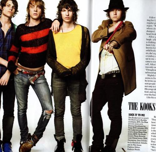 having a hard time believing this the Kooks and not Shane from the L word extras