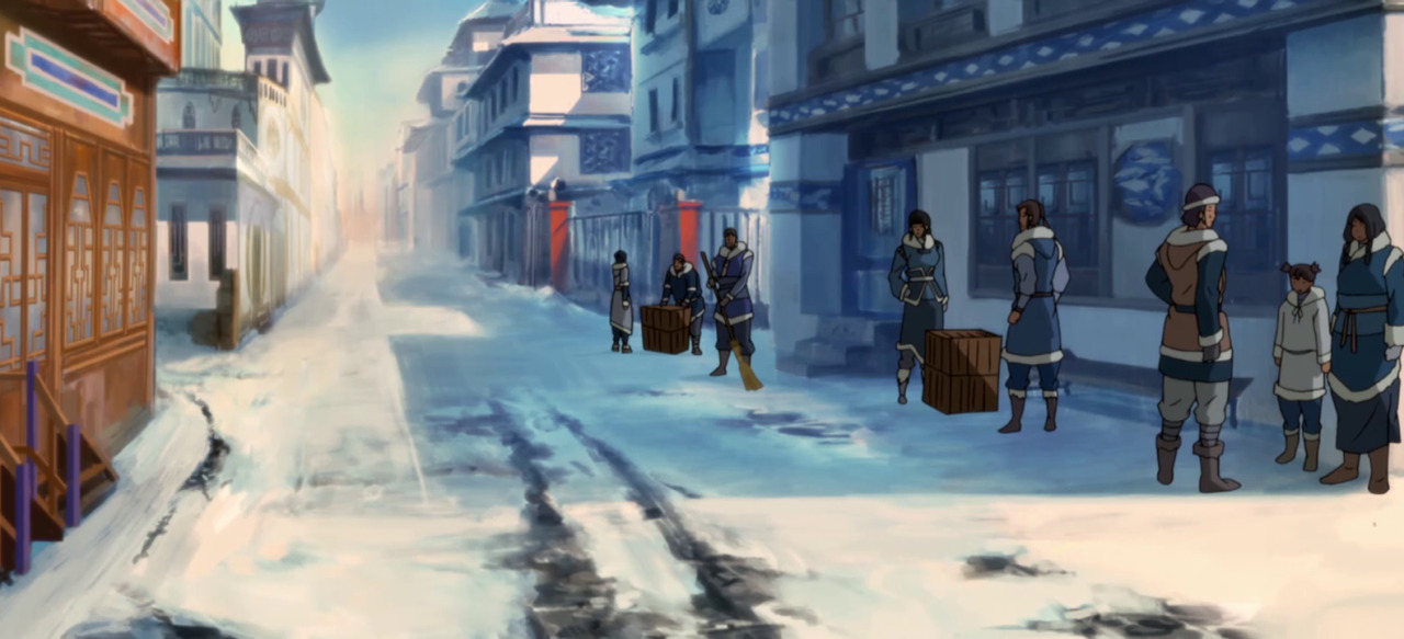 voyageviolet:  Legend of Korra episode 3 background art pack 7 panoramas and 20 1280x720