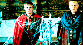 dailyplanetnerd:Merlin: one gifset per episode >> 1x01 The Dragon’s Call “No young man, no mat