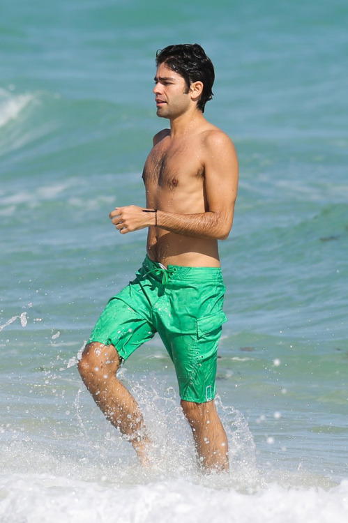 shirtlessmalecelebs:  Adrian Grenier