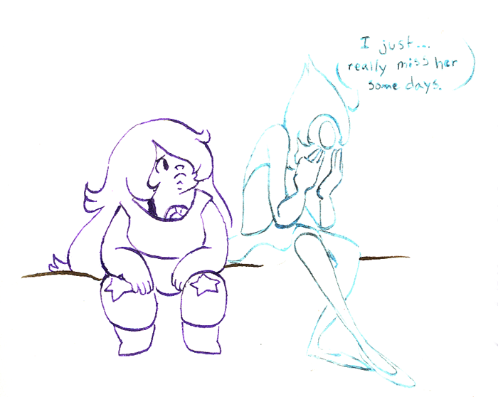 gemslashstashcache:  Had this sitting in drafts on my art blog for ages, figured