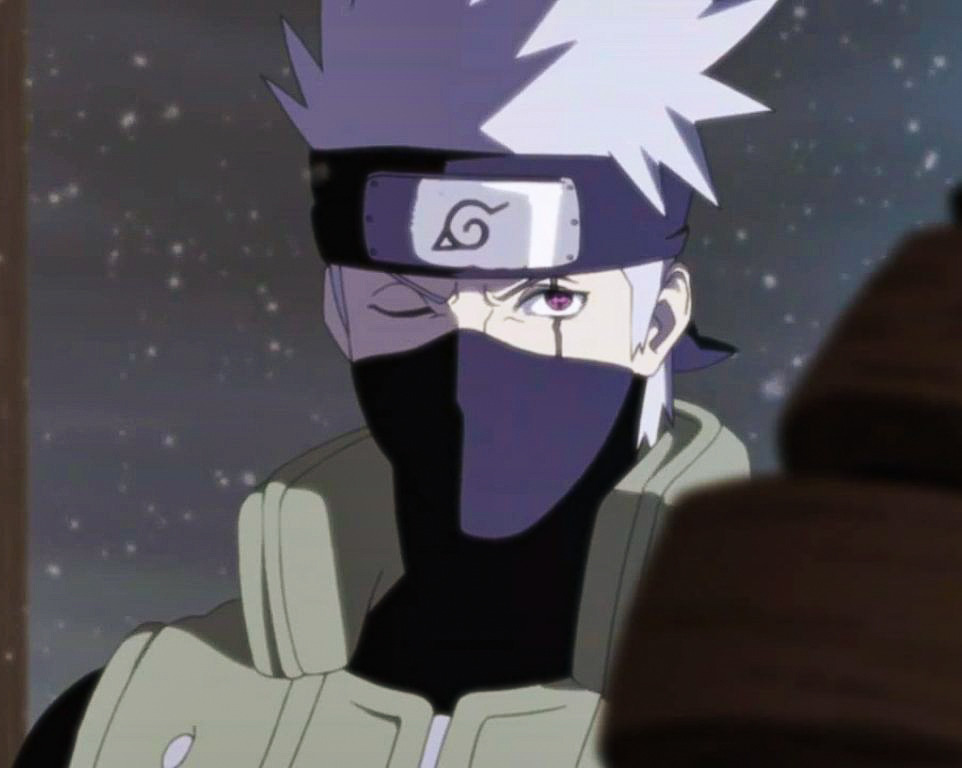 Naruto Fans Honor Kakashi as the First Face Mask Hipster