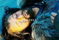thranduils:I rose too high, loved too hard, dared too much. I tried to grasp a star, overreached, an
