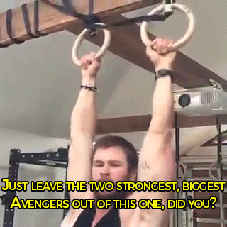 silver-tongues-blog:  adurot:  sizvideos:  Chris Hemsworth has a bone to pick with