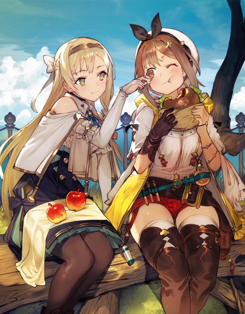 onodera-kosaki:Atelier Ryza Official Visual Collection ~ Reisalin & Klaudia