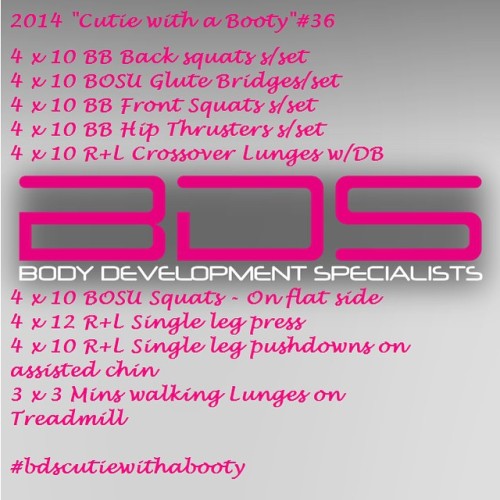 “Cutie with a Booty” Workout for the week
#bdscutiewithabooty with a post workout photo some of the exercises can be found on our YouTube channel Body Development Specialists.
#health #fitness #fit #bds #bodydevelopmentspecialists #fitnessmodel...