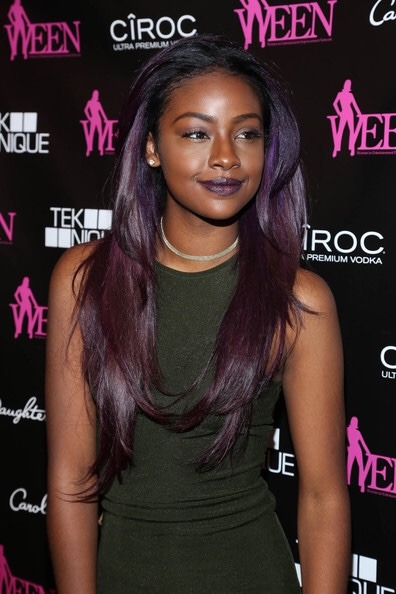 BLACK HAIR: 8 BEAUTIFUL BLACK WOMEN WHO INDULGED IN PURPLE HAIR COLOR TRENDThe rich and famous seem 