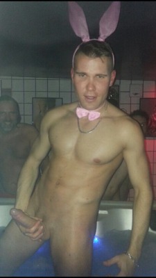 faggotwishlife:  Huge Master Jordan Fox at Party Last Night 😛😛😛😛 Woof Woof