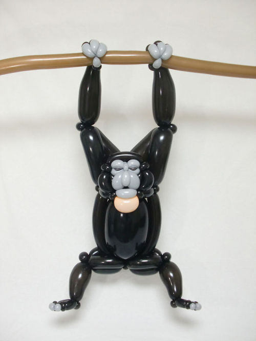 pussylightlytoasted: makeupandchucks: tastefullyoffensive: Balloon Animal Art by Masayoshi Matsumoto