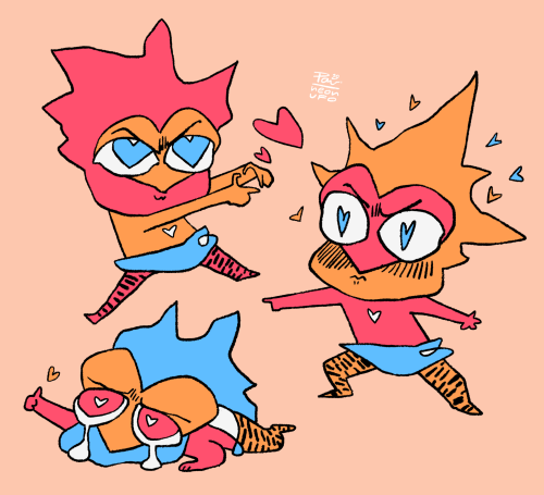 here’s a bunch of older Luv doodles i haven’t posted last year!